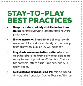 Stay-to-Play Best Practices