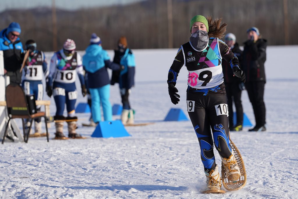 Snowshoe Biathlon, Arctic Winter Games 2023